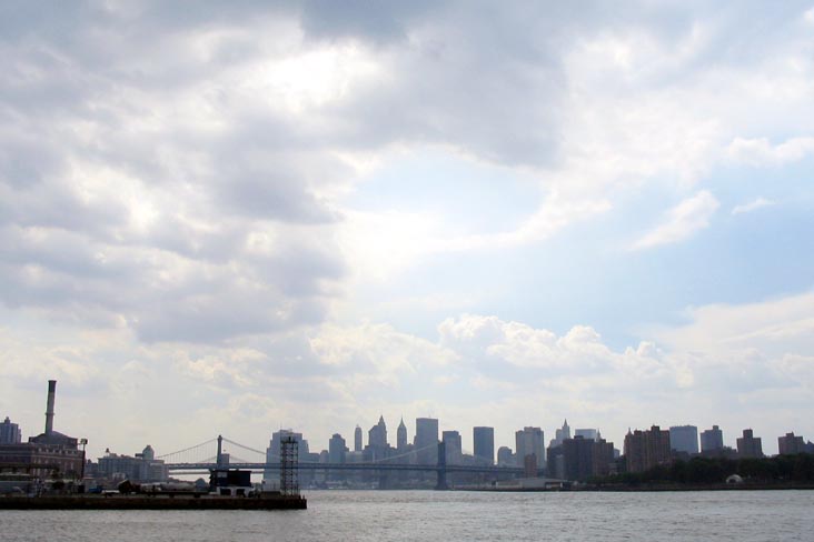 Lower Manhattan From Public Esplanade, Schaefer Landing, Williamsburg, Brooklyn