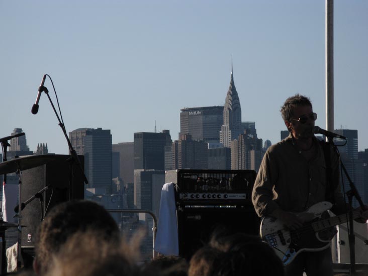 Clint Conley, Mission of Burma, Jelly Pool Party, East River State Park, Williamsburg, Brooklyn, July 12, 2009