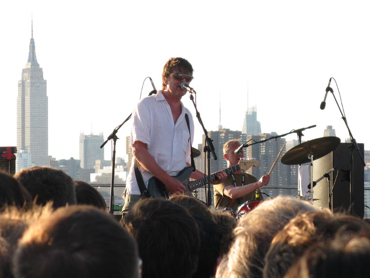 Roger Miller, Peter Prescott, Mission of Burma, Jelly Pool Party, East River State Park, Williamsburg, Brooklyn, July 12, 2009