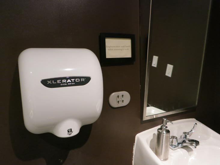 Employees Must Wash Hands, Toby's Estate, 125 North 6th Street, Williamsburg, Brooklyn, June 16, 2012