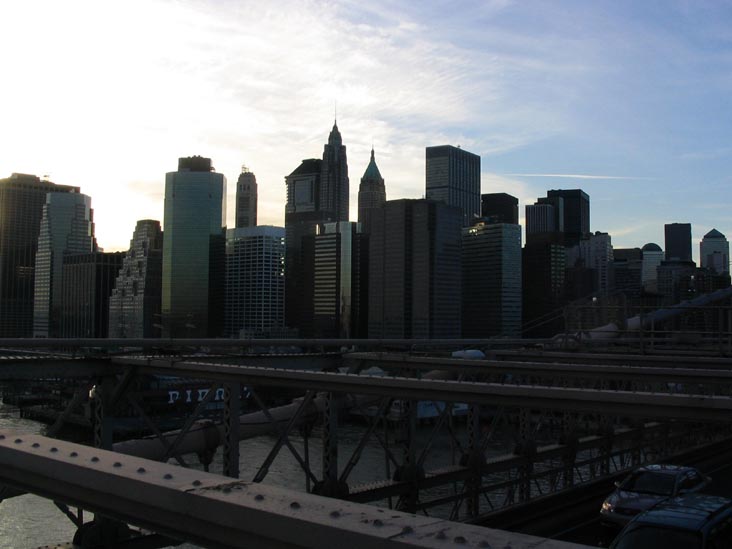 Lower Manhattan from the Brooklyn Bridge