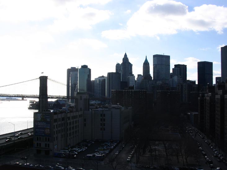 Lower Manhattan from the Manhattan Bridge