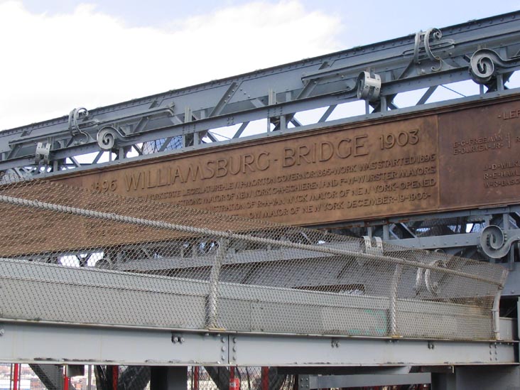 Williamsburg Bridge Sign