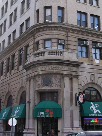 Sender Jarmulovsky Bank Building, 54-58 Canal Street, Lower East Side, Manhattan
