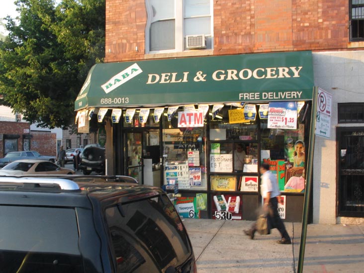Baba Deli & Grocery, 1649 Bath Avenue, Bath Beach, Brooklyn, 7:14 p.m.