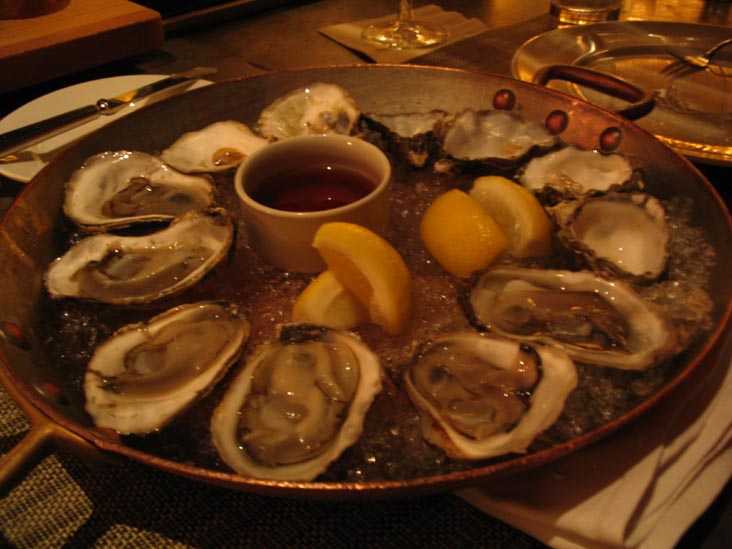 Oysters, Craft Restaurant, 43 East 19th Street, Manhattan