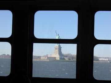 View from the Staten Island Ferry