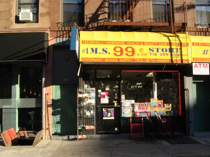 #1 M.S. 99 Cent and Up Store, 75 5th Avenue, Park Slope, Brooklyn