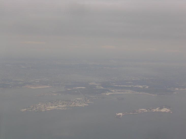 Landing at LaGuardia: City Island From the Air