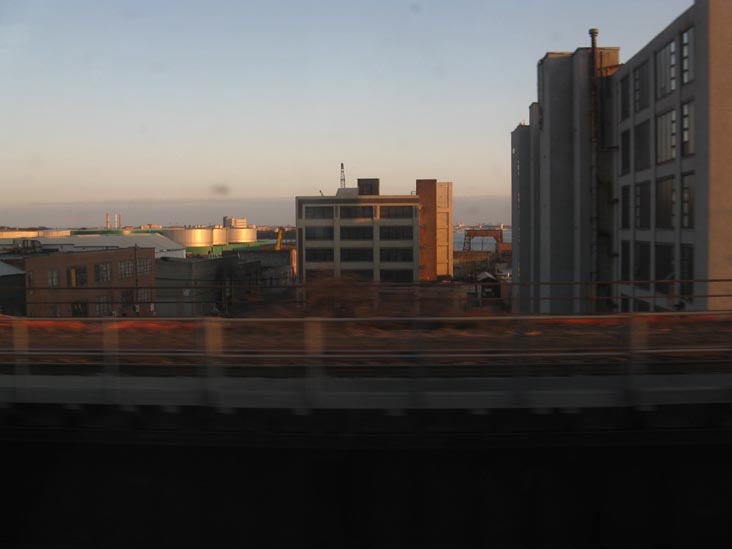Port Morris, The Bronx, Amtrak Train Through New York City, November 22, 2009