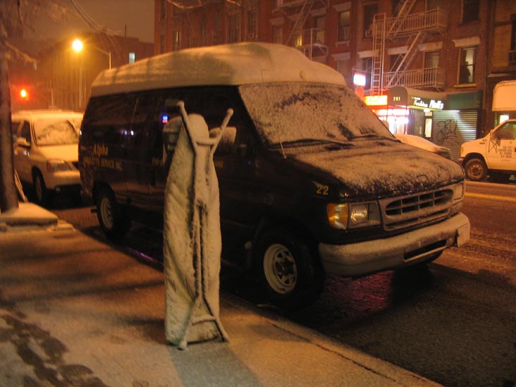 East Side of Avenue A Between 12th and 13th Streets, February 11, 2006, 10:20 p.m.