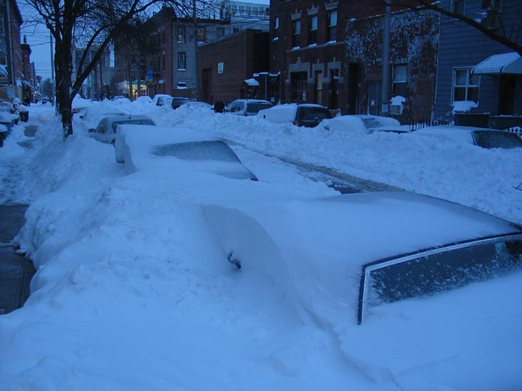 47th Road, Hunters Point, Long Island City, Queens, February 12, 2006, 5:30 p.m.