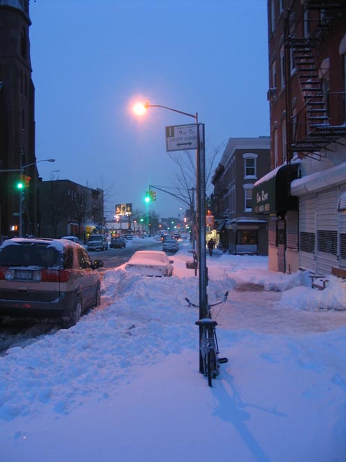 Vernon Boulevard, Hunters Point, Long Island City, Queens, February 12, 2006, 5:35 p.m.