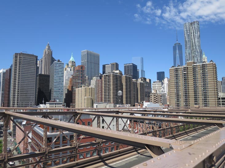 Brooklyn Bridge Promenade, New York City, May 25, 2014