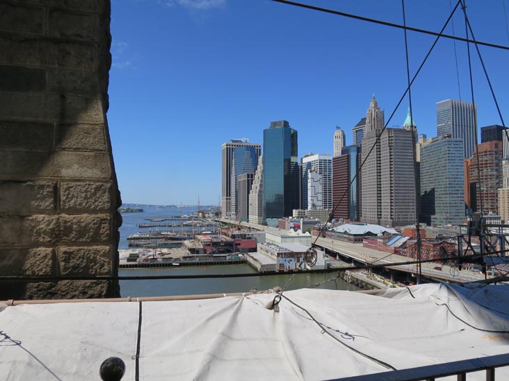 Brooklyn Bridge Promenade, New York City, May 25, 2014