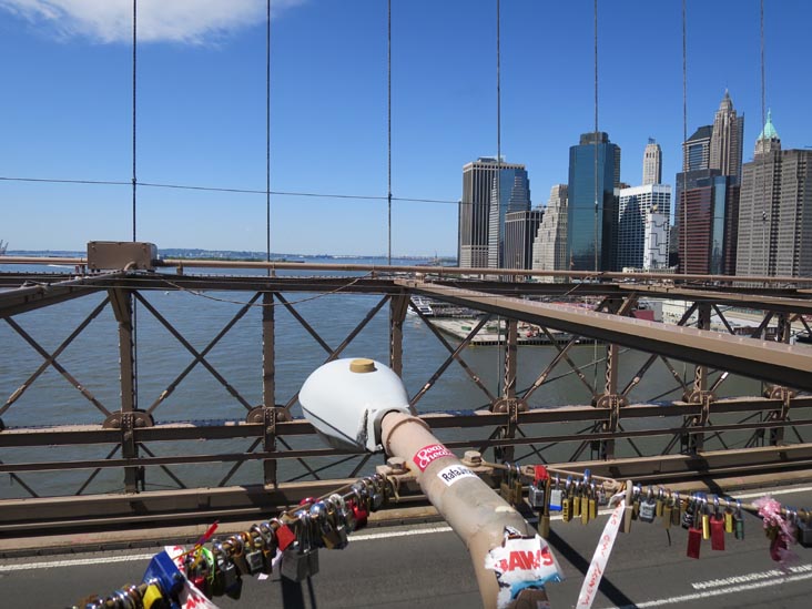 Brooklyn Bridge Promenade, New York City, May 25, 2014