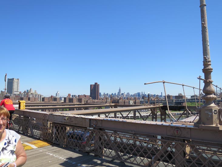 Brooklyn Bridge Promenade, New York City, May 25, 2014
