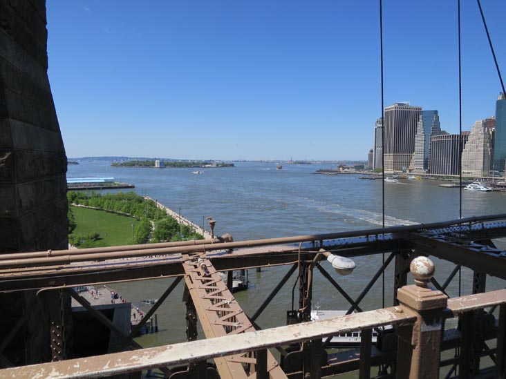 Brooklyn Bridge Promenade, New York City, May 25, 2014