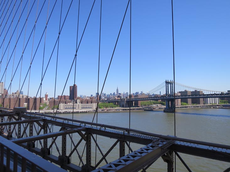 Brooklyn Bridge Promenade, New York City, May 25, 2014