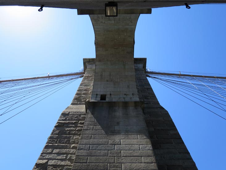 Brooklyn Bridge Promenade, New York City, May 25, 2014
