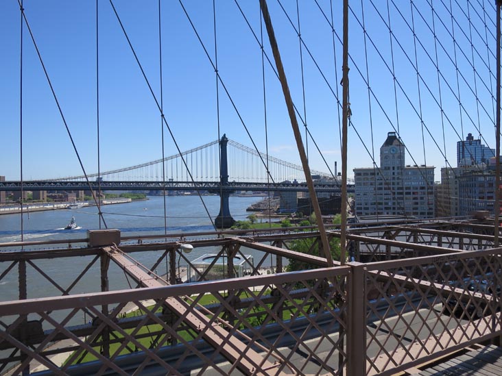 Brooklyn Bridge Promenade, New York City, May 25, 2014