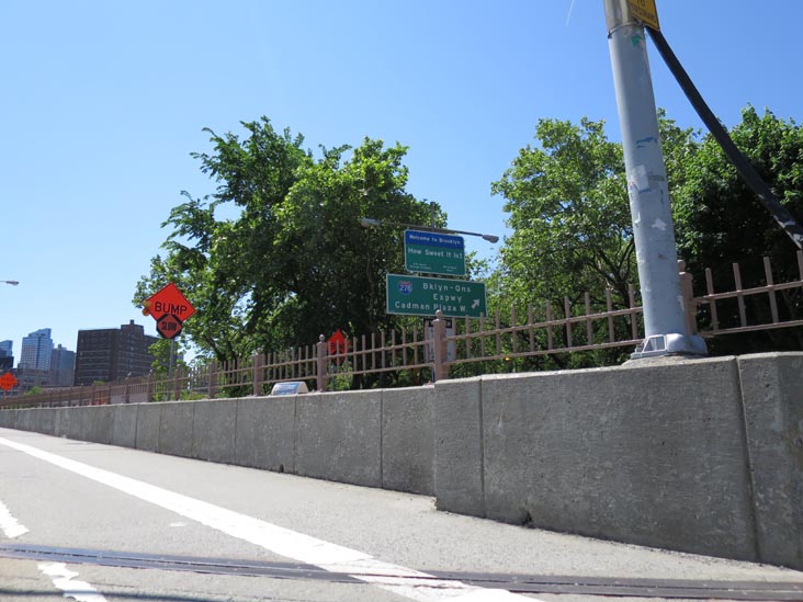 Brooklyn Bridge Promenade, New York City, May 25, 2014