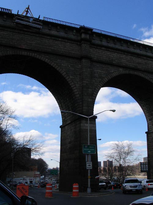 High Bridge From Undercliff Avenue, The Bronx