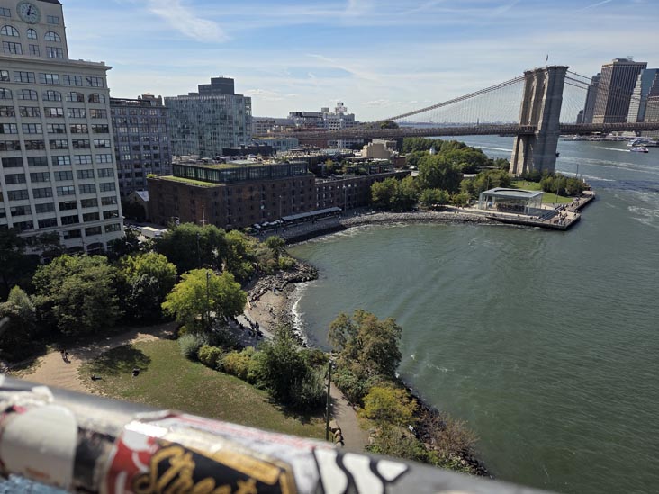 Brooklyn Bridge Park From Manhattan Bridge, New York City, October 2, 2025