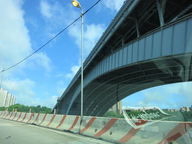 Washington Bridge From Major Deegan-Cross Bronx On Ramp, The Bronx, June 2, 2012