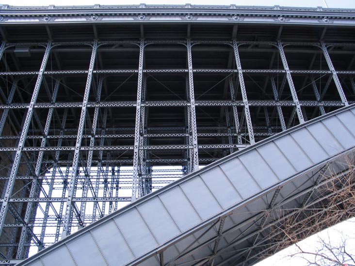 Washington Bridge From Sedgwick Avenue, The Bronx