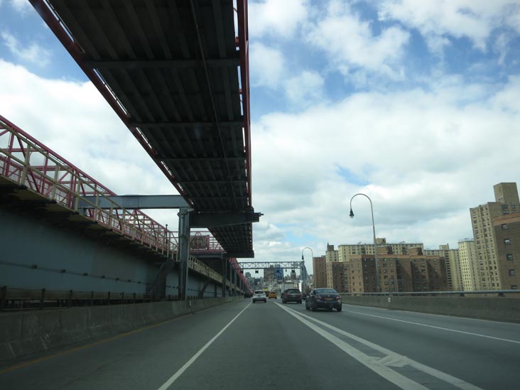 Williamsburg Bridge Between Brooklyn and Manhattan, March 22, 2013