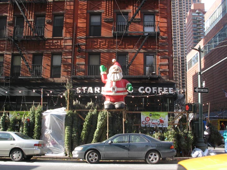 Christmas Trees For Sale, Amsterdam Avenue, Upper West Side, December 14, 2005