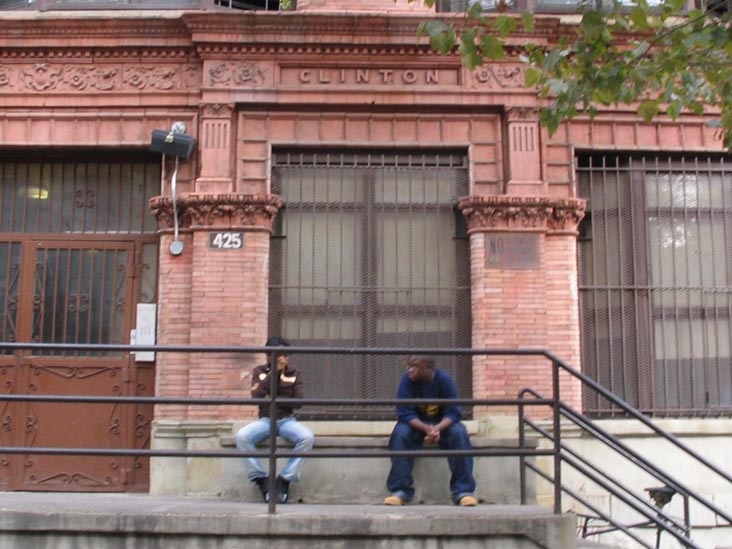 No Sitting or Loitering on Stoop, 425 Nostrand Avenue, Bedford-Stuyvesant, Brooklyn