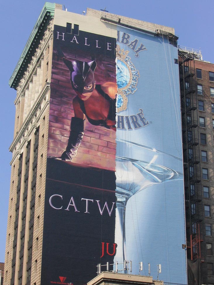 Bombay Sapphire to Catwoman, Park Avenue South near 23rd Street