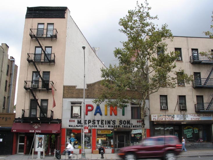 M. Epstein's Son Paint Store, 809 Ninth Avenue, Midtown Manhattan