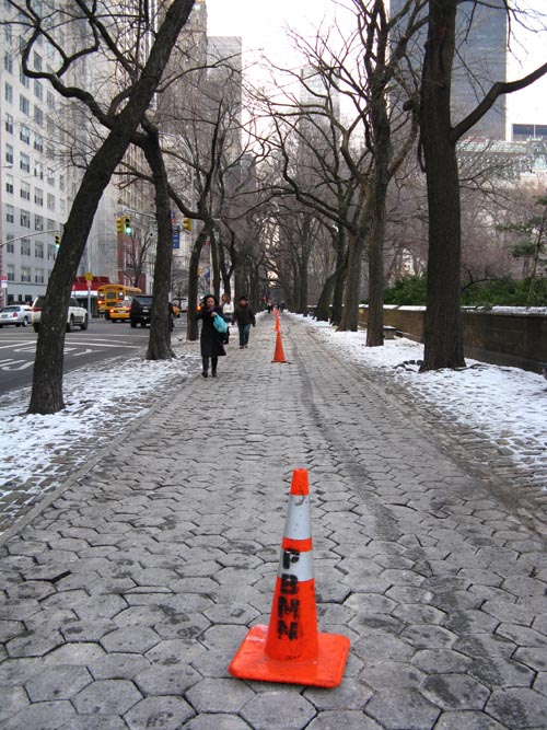 Fifth Avenue Near 63rd Street, Upper East Side, Manhattan, January 13, 2009