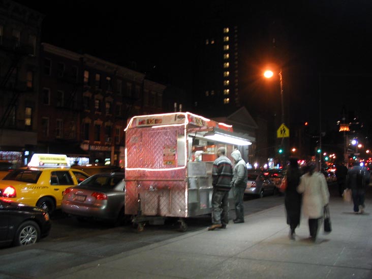 Food Cart, Sixth Avenue and West 4th Street, NE Corner, January 25, 2008