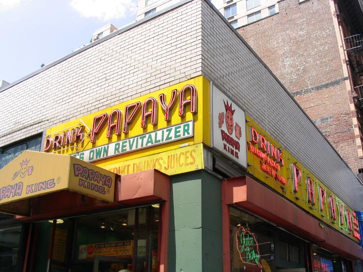 Papaya King, 179 East 86th Street, Upper East Side, Manhattan