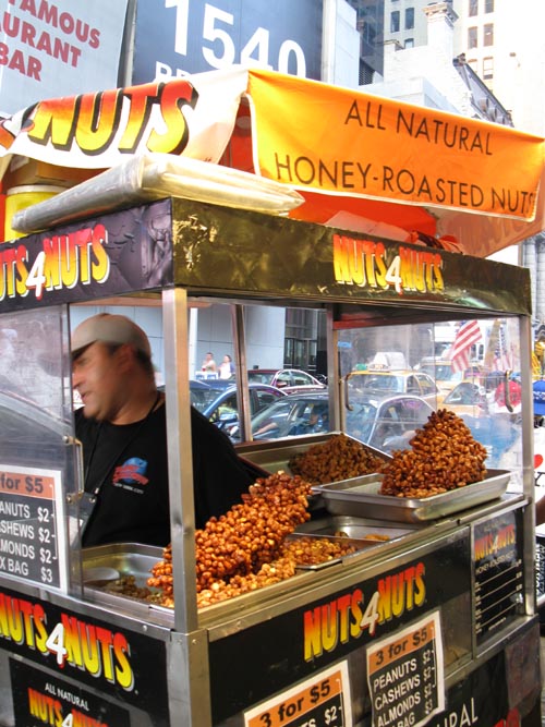 Nuts 4 Nuts Cart, Times Square, Midtown Manhattan, June 27, 2010
