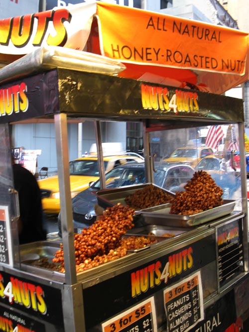 Nuts 4 Nuts Cart, Times Square, Midtown Manhattan, June 27, 2010