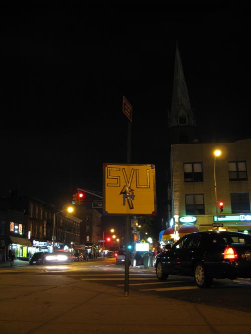 "Law & Order: SVU" Set Directions, Vernon Boulevard and 50th Avenue, Hunters Point, Long Island City, Queens, November 16, 2009