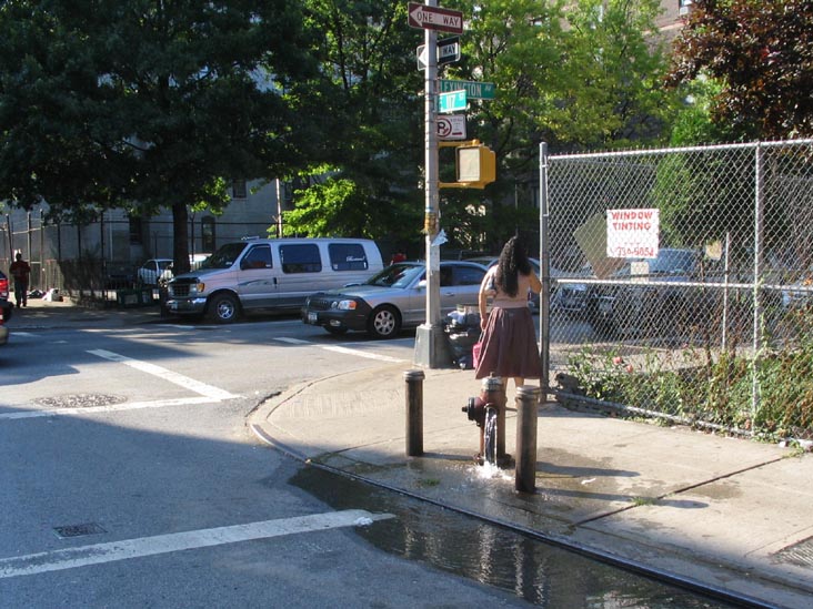 117th Street and Lexington Avenue, NE Corner, East Harlem, Manhattan, July 14, 2006