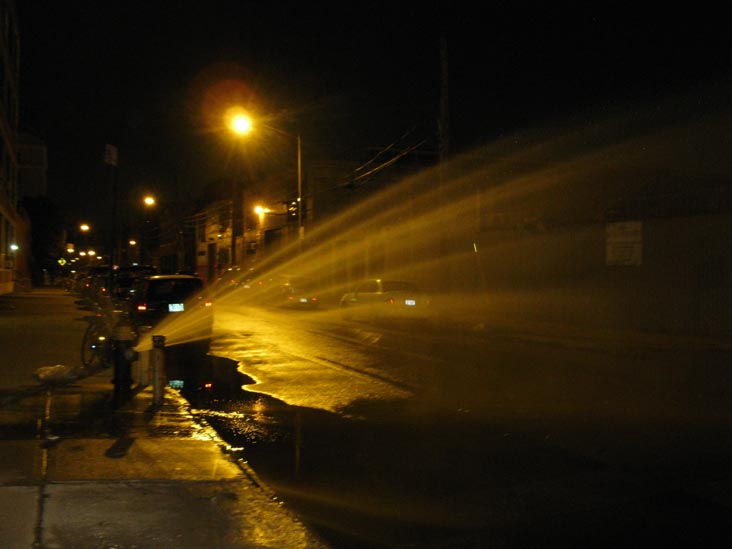 Delevan Street and Dwight Street, Red Hook, Brooklyn, July 23, 2011, 11:51 p.m.