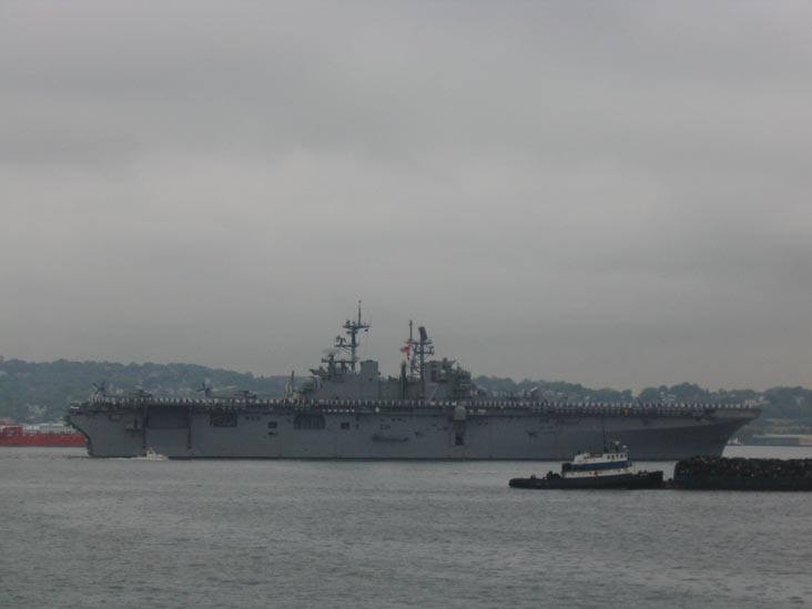 Amphibious Assault Ship USS Iwo Jima, 17th Annual Fleet Week Parade of Ships, May 26, 2004