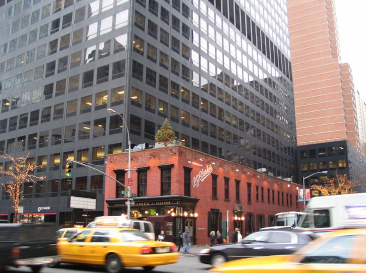 P.J. Clarke's, Third Avenue and 55th Street, NE Corner, Midtown Manhattan