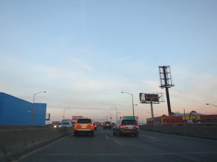 Brooklyn-Queens Expressway Near Newtown Creek, Brooklyn, January 27, 2013