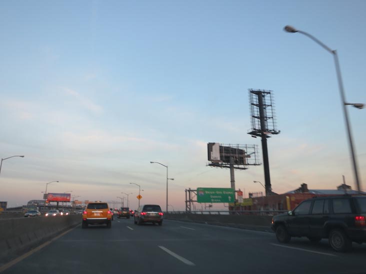 Brooklyn-Queens Expressway Near Newtown Creek, Brooklyn, January 27, 2013
