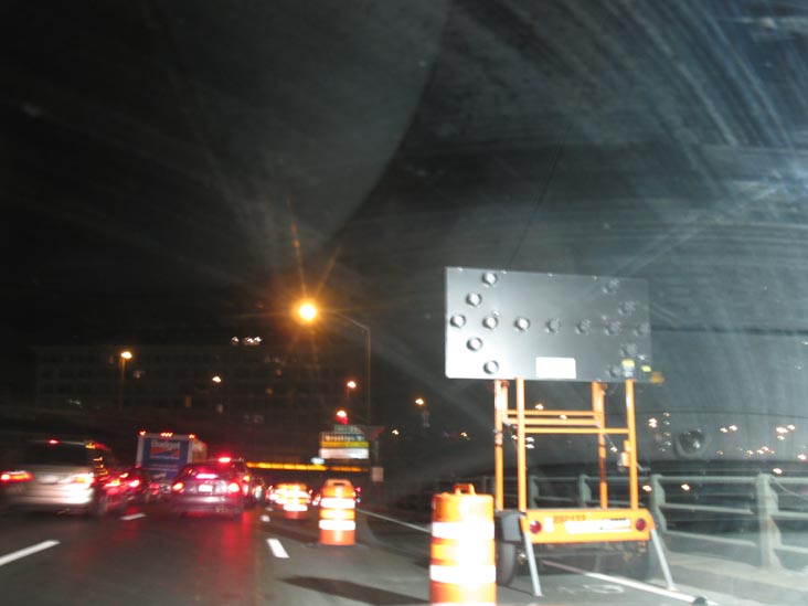 Brooklyn-Queens Expressway Near Brooklyn Bridge Exit, Brooklyn, July 24, 2011