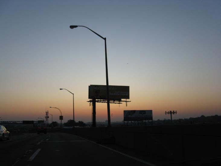 Dawn Over Brooklyn-Queens Expressway, Woodside, Queens, September 28, 2009