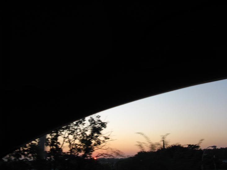 Dawn Over Brooklyn-Queens Expressway, Woodside, Queens, September 28, 2009